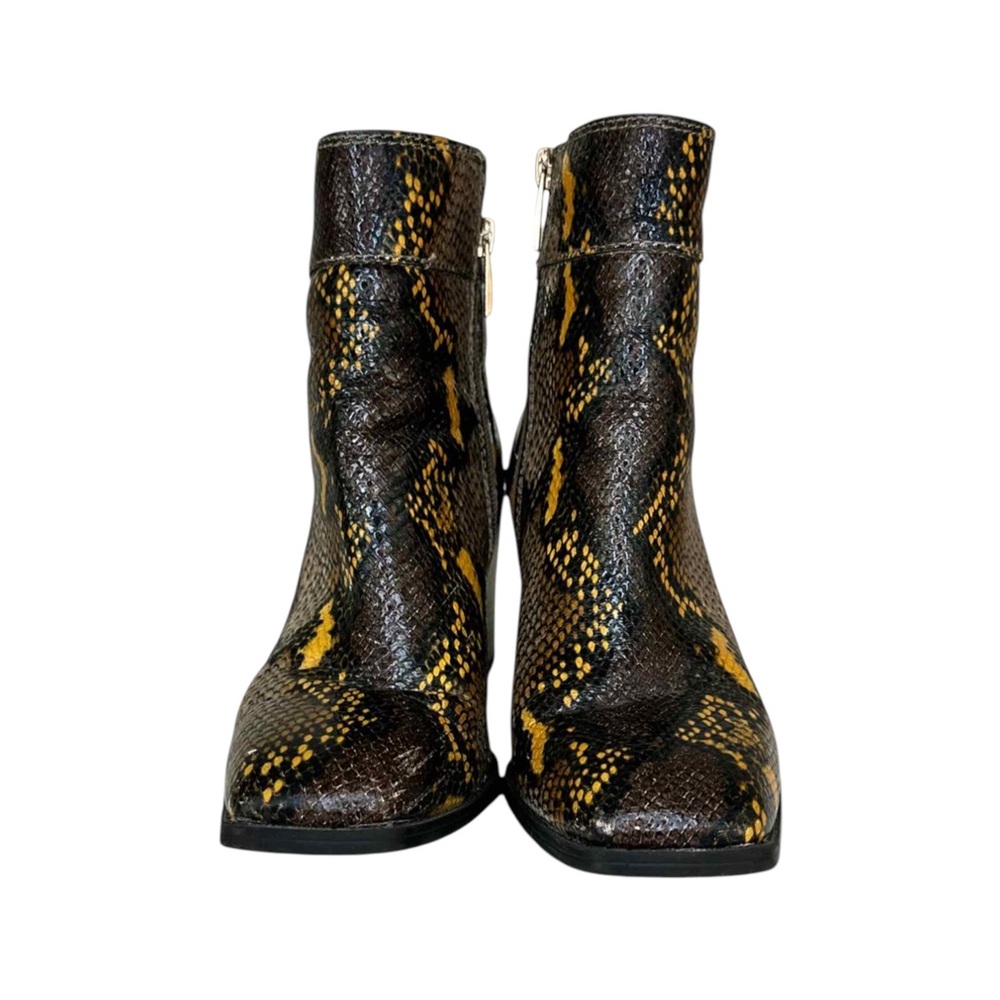 Franco Sarto Generous Python Booties Size 7.5 - image 3
